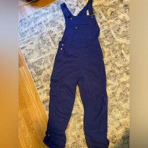 Duluth Trading Co Women’s Heirloom Gardening Overalls Size S X 31